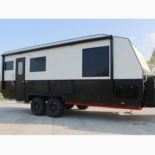 Double Axle Caravan High-Performance off-Road Trailer.