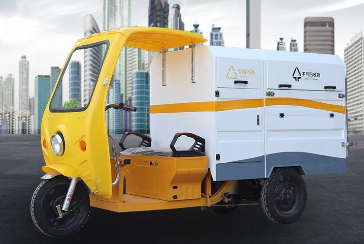 Three-Wheeled,Small Garbage Truck