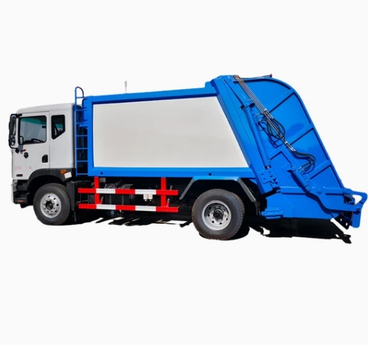 Light 4*2 Compressed Garbage Cart Rubbish Collection Truck Compactor Truck