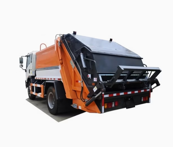 Export to China Nigeria(Africa) Sinotruk HOWO New or Used 4*2 Sanitation Compressed Garbage Truck for Good Sale