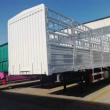 Factory Sale Tri Axle 60 Ton Fence Cargo Trailer Animal Transport Trailer in Nigeria