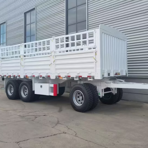 2/3 Axle Dolly Drawbar Full Cargo Fence Tractor Trailer