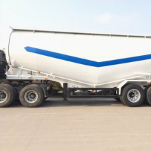 3 Axle 30/35/40/45cbm Bulk Cement/Fly Ash/Flour/Powder Material Transport Tank/Tanker Heavy Duty Truck Semi Trailer