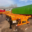 BS Anti-Lock Braking System Skeleton Semitrailer for Container Transport 45 20 40 FT Container Trailer Heavy-Duty Low Bed Trailer