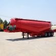 Aluminum Alloy Tipping Pneumatic Food Powder Wheat Flour Silo Tanker Semi Trailer