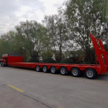 3/4/6 Axle Flatbed Semi-Trailer | Good Prices for Lowbed & Container Transport